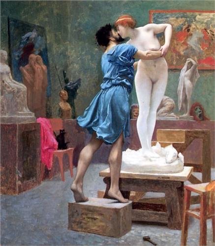 Pygmalion and Galatea by Jean-Leon Gerome 1890