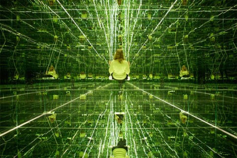 Thilo Frank’s Mirrored Room. Image google search, source unknown... appropriately