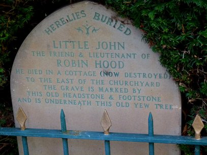 Little John's grave