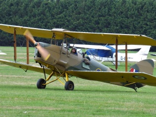 Taking control of a Tiger Moth