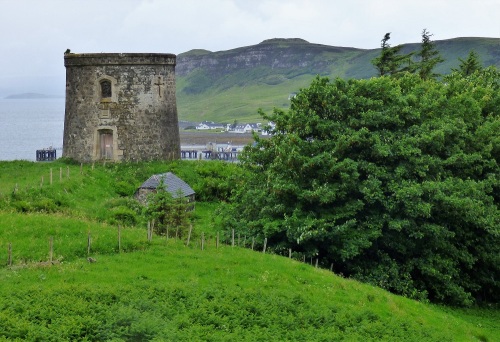 Norman style tower, Uig